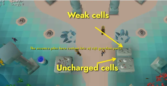 Charged and weak Cells