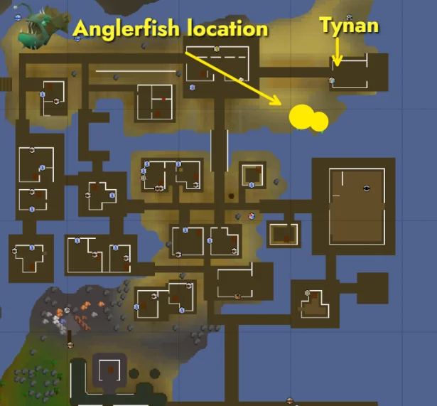 anglerfish location