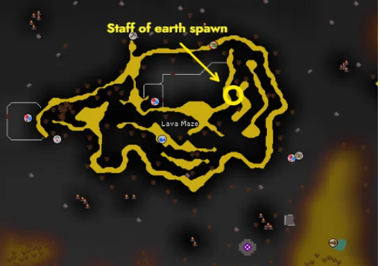 staff of earth spawn