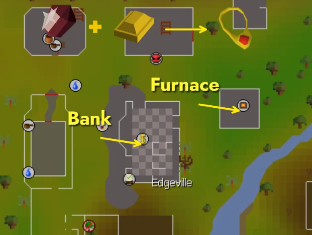 edgeville furnance for cratfing jewellery