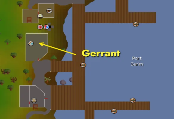 Gerraant location in port sarim