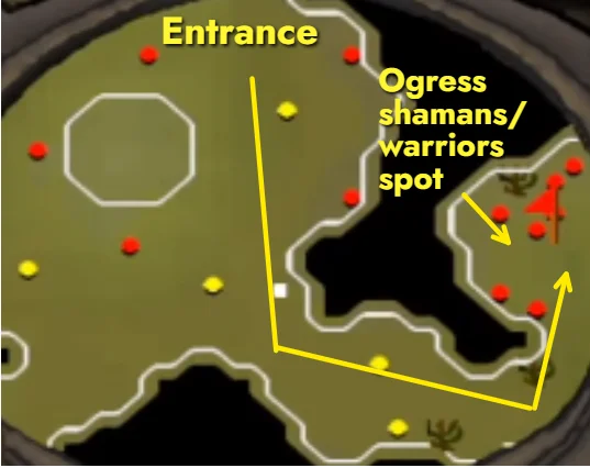 Ogress shamans location