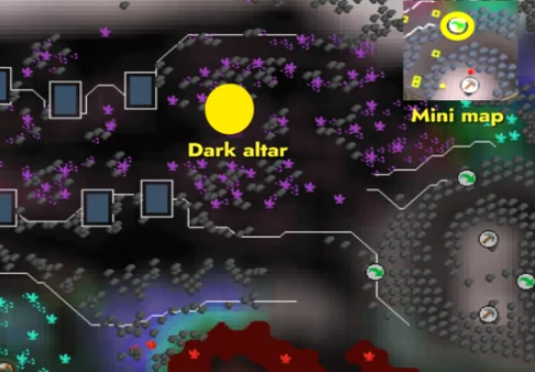 dark altar location