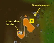 Ourania teleport