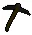 black pickaxe