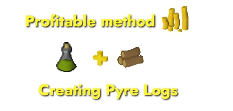 making pyre logs