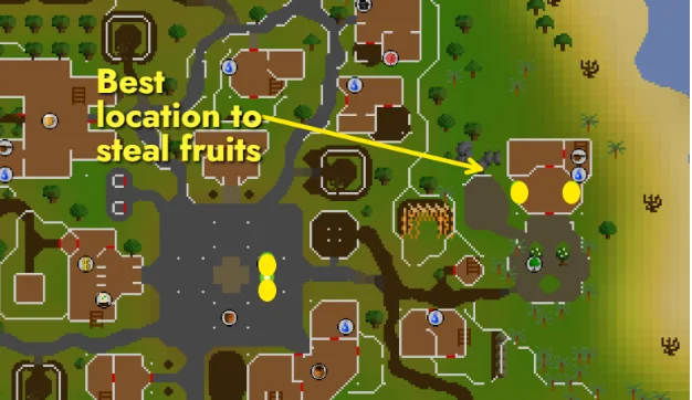 best location to ssteal fruits