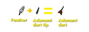 Fletching Adamant darts