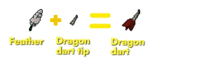 Fletching Dragon darts