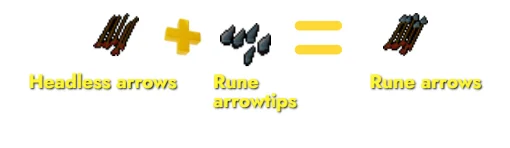 Making Rune arrows