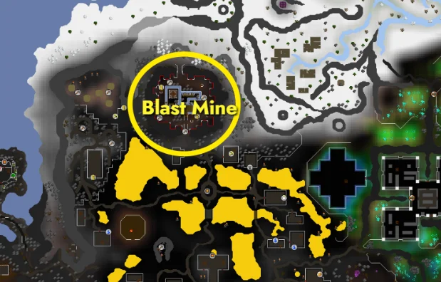 location of blast mine