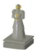 Knight statue in hallowed sepulchre