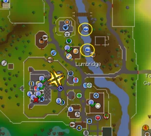 fly fishing spot lumbridge