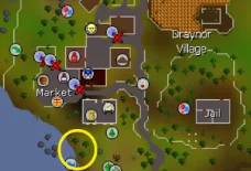 Locations of Forestry Event, draynor village