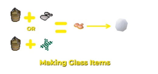 making glass items