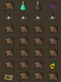 inventory setup for Zulrah