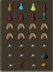 inventory setup of Venenantis ranged