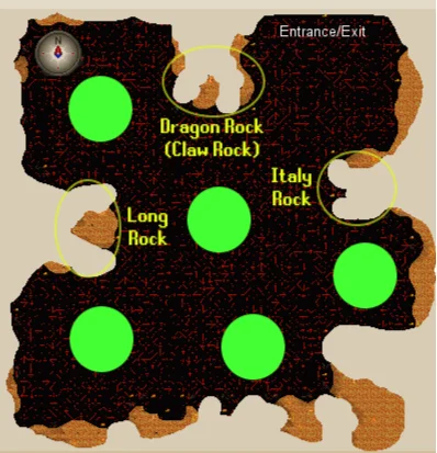 safespots for the Fight Cave