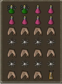 inventory setup for Corporeal beast group