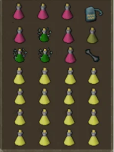 melee inventory setup for Nex