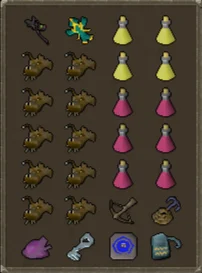 inventory setup for using mage on Kree'arra