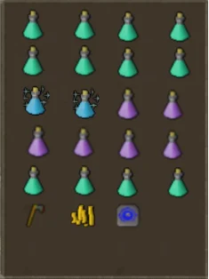 Inventory setup for ranged for Steel Dragon