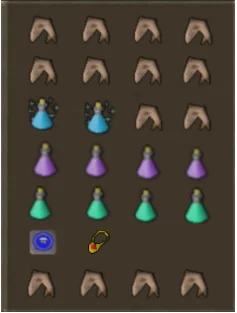 Inventory setup for ranged for Mithril dragon