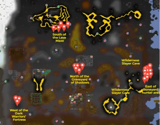 wilderness location of green dragons