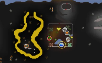 dark crab fishing spot