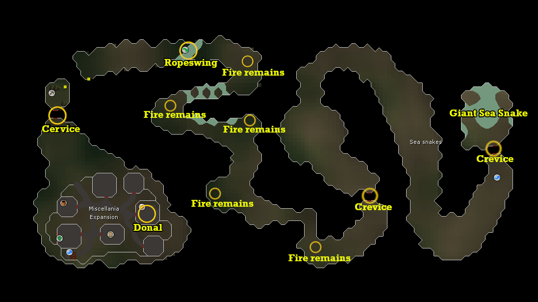 Dungeon under Miscellania and Etceteria