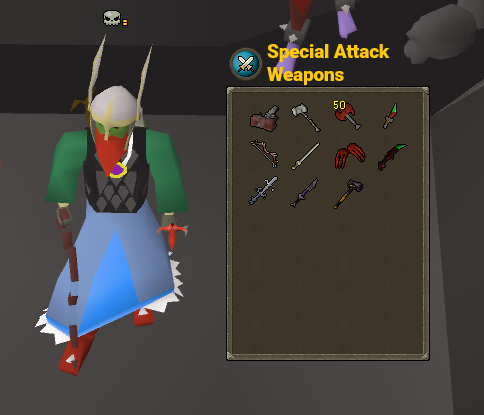 special attack weapons to use while pking at wilderness, bounty hunter or pvp.webp