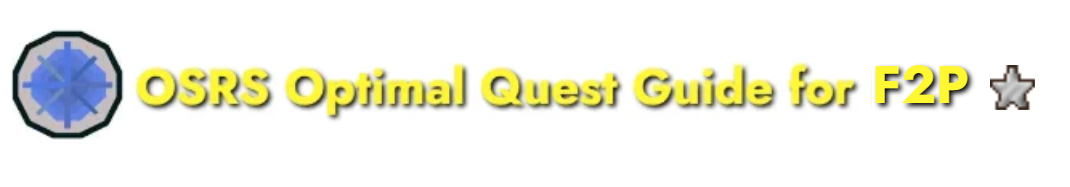 OSRS Optimal Quest Guide For F2P Players: Fast & Efficient