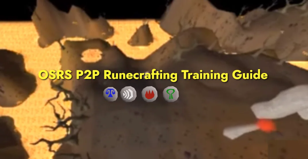 OSRS P2P Runecrafting Training Guide 1-99: Lavas, Blood, ZMI