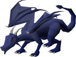 Blue dragon kill (Bones & hide)