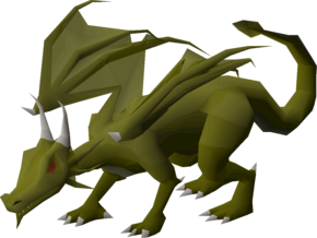 Green dragon kill (Bones & hide)